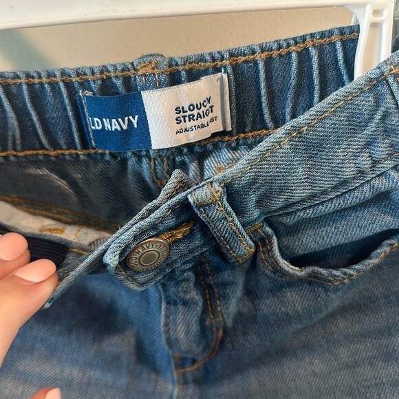 Old Navy 18-24 Month Baby Girl Frayed Hem Denim Shorts - Picture 2 of 6